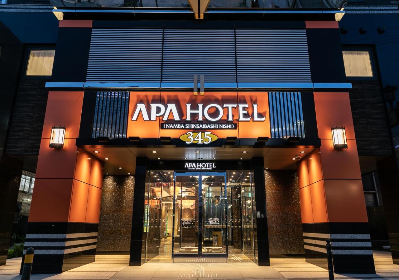 APA Hotel Namba-Shinsaibashi Nishi Osaka Bagian luar foto